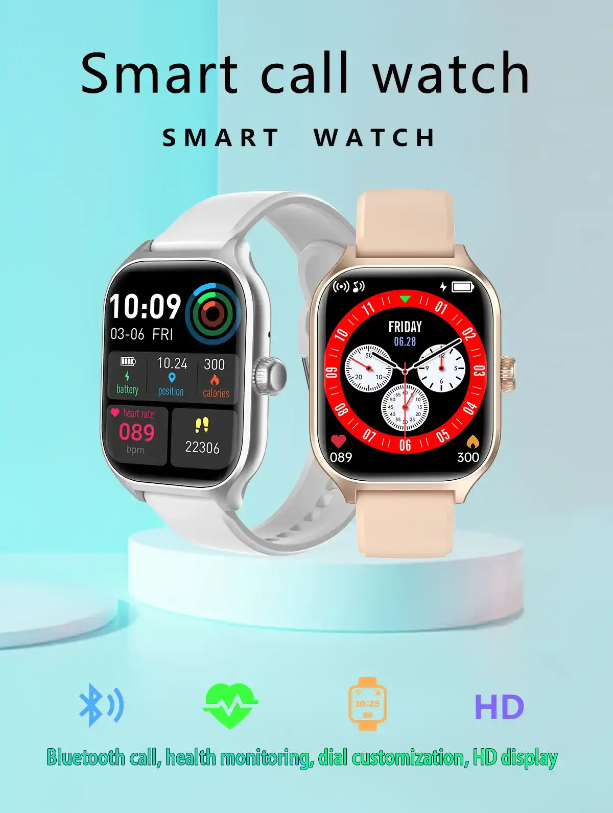 Blisbond Fusion Fitness & Fashion Bluetooth Calling Smartwatch Blisbond Fusion Fitness & Fashion Bluetooth Calling Smartwatch